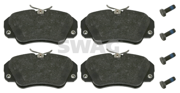 set placute frana,frana disc 40 91 6031 SWAG